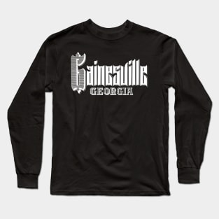 Vintage Gainesville, GA Long Sleeve T-Shirt